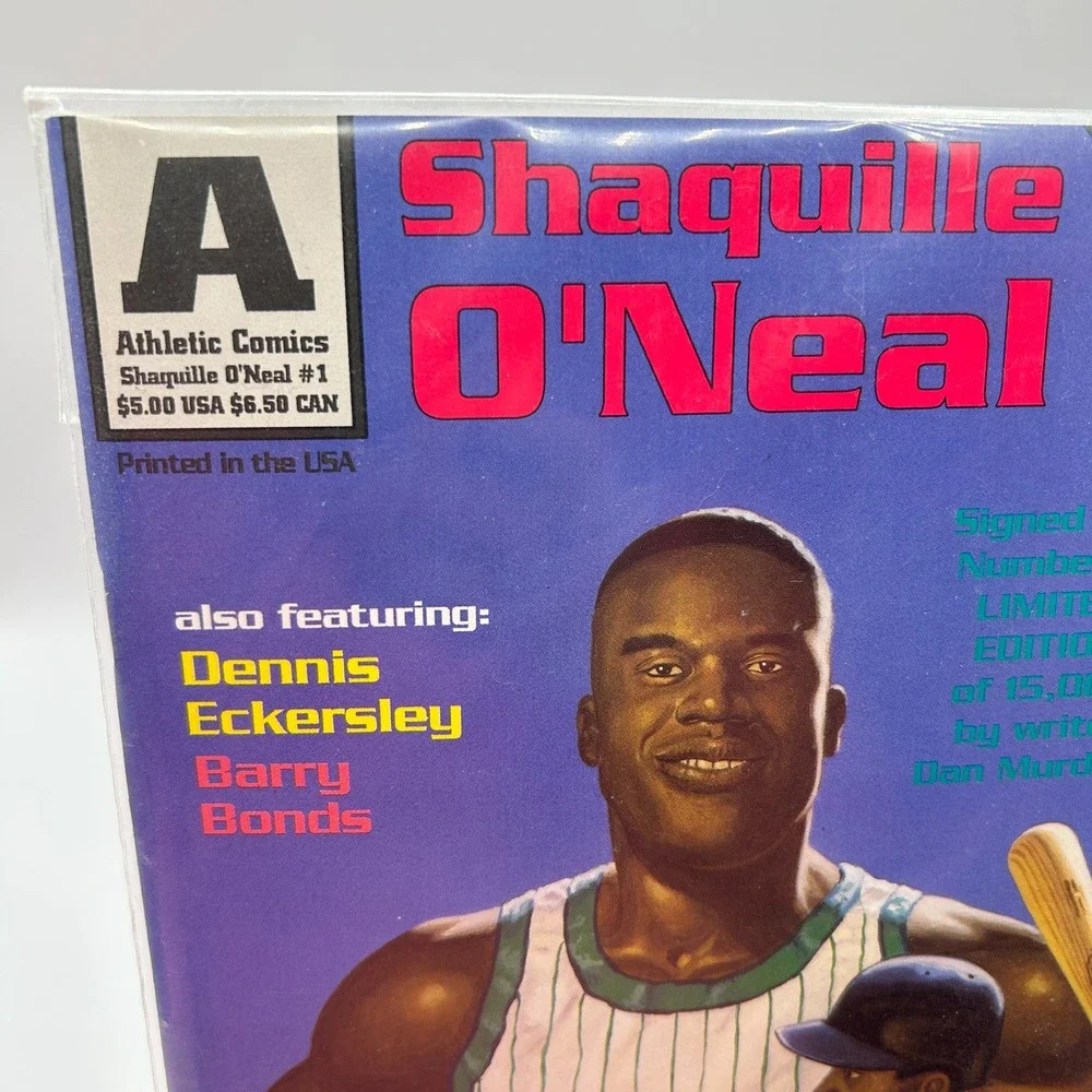 Shaquille O'Neal Athletic‎ Comics #1 Limited Edition Unauthorized Biography 1993